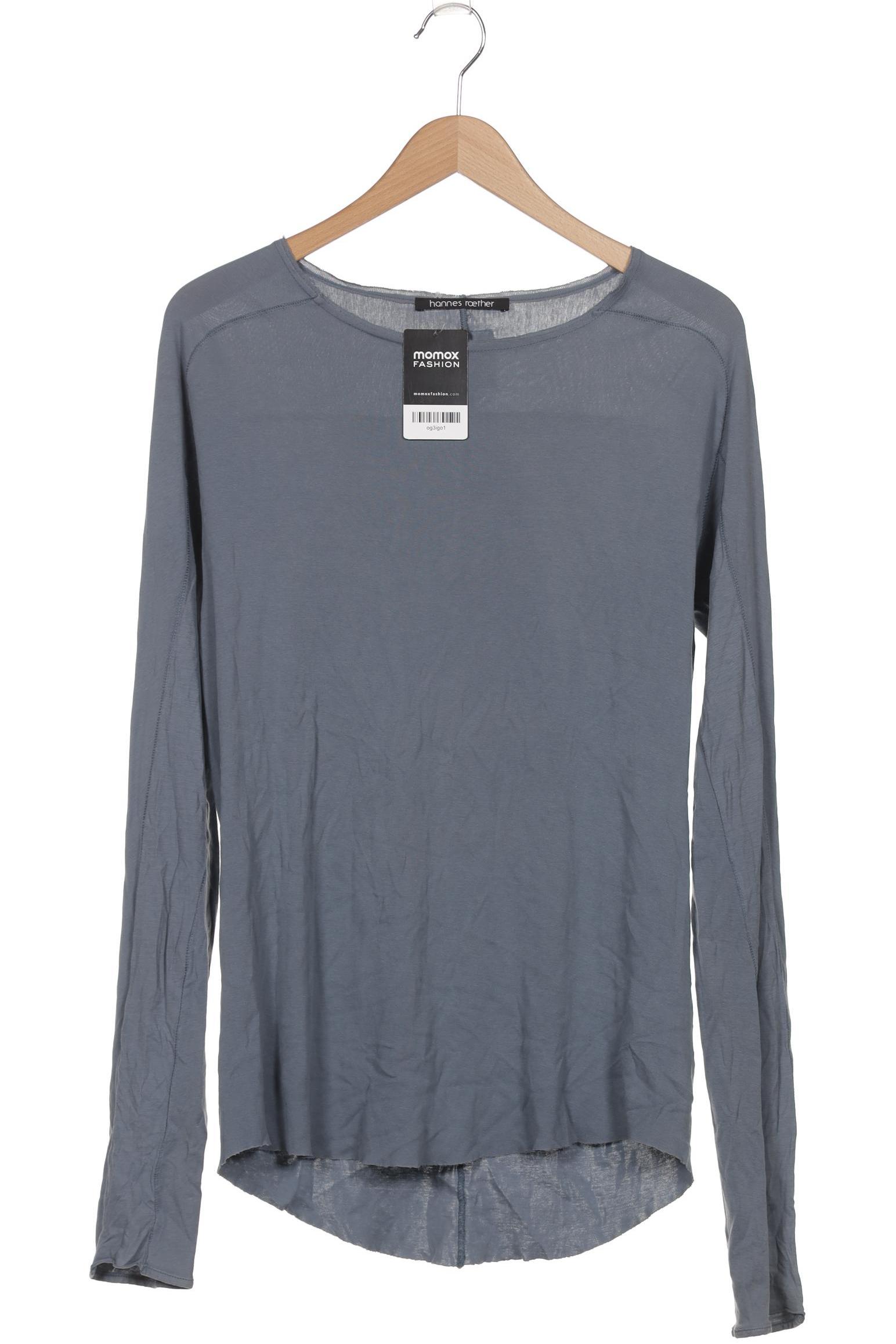 

hannes roether Herren Langarmshirt, blau, Gr. 46