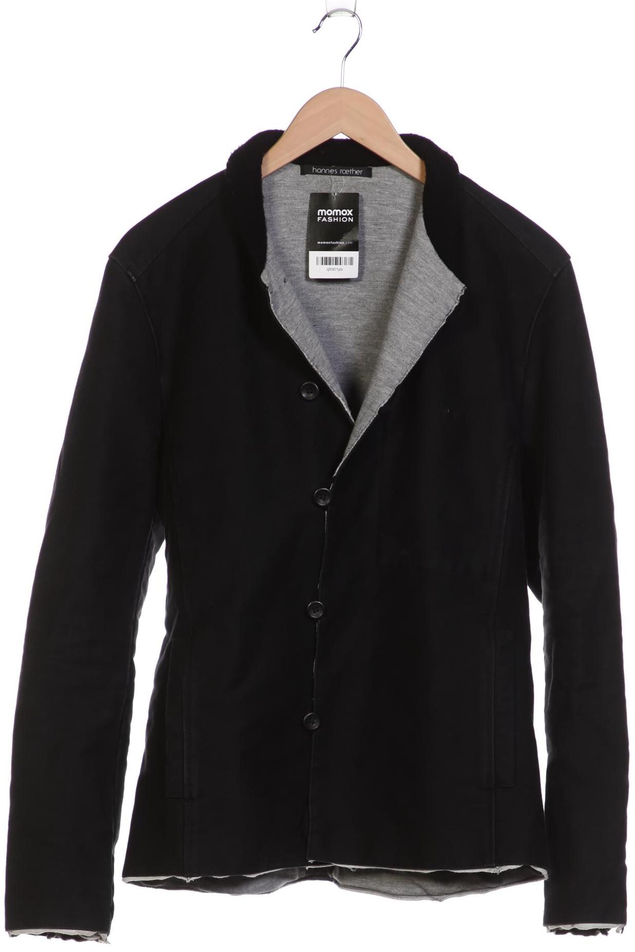

hannes roether Herren Jacke, schwarz, Gr. 48