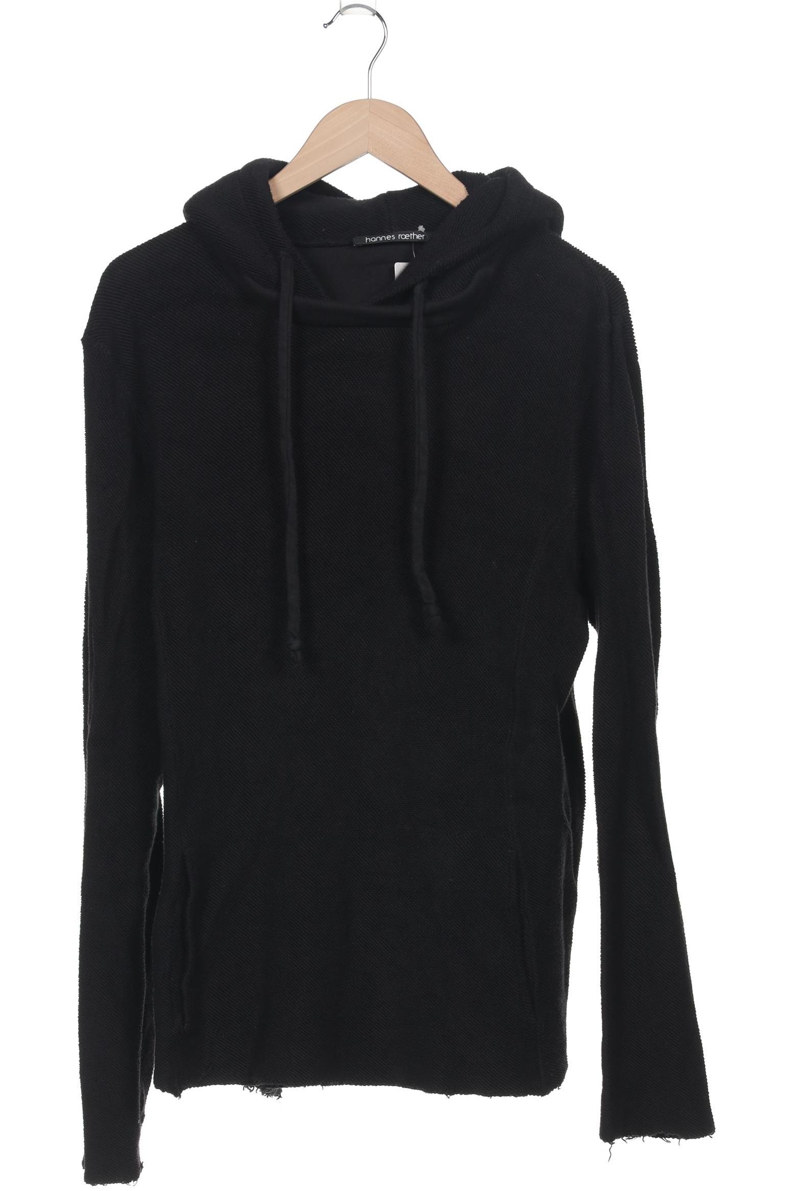

hannes roether Herren Kapuzenpullover, schwarz, Gr. 48
