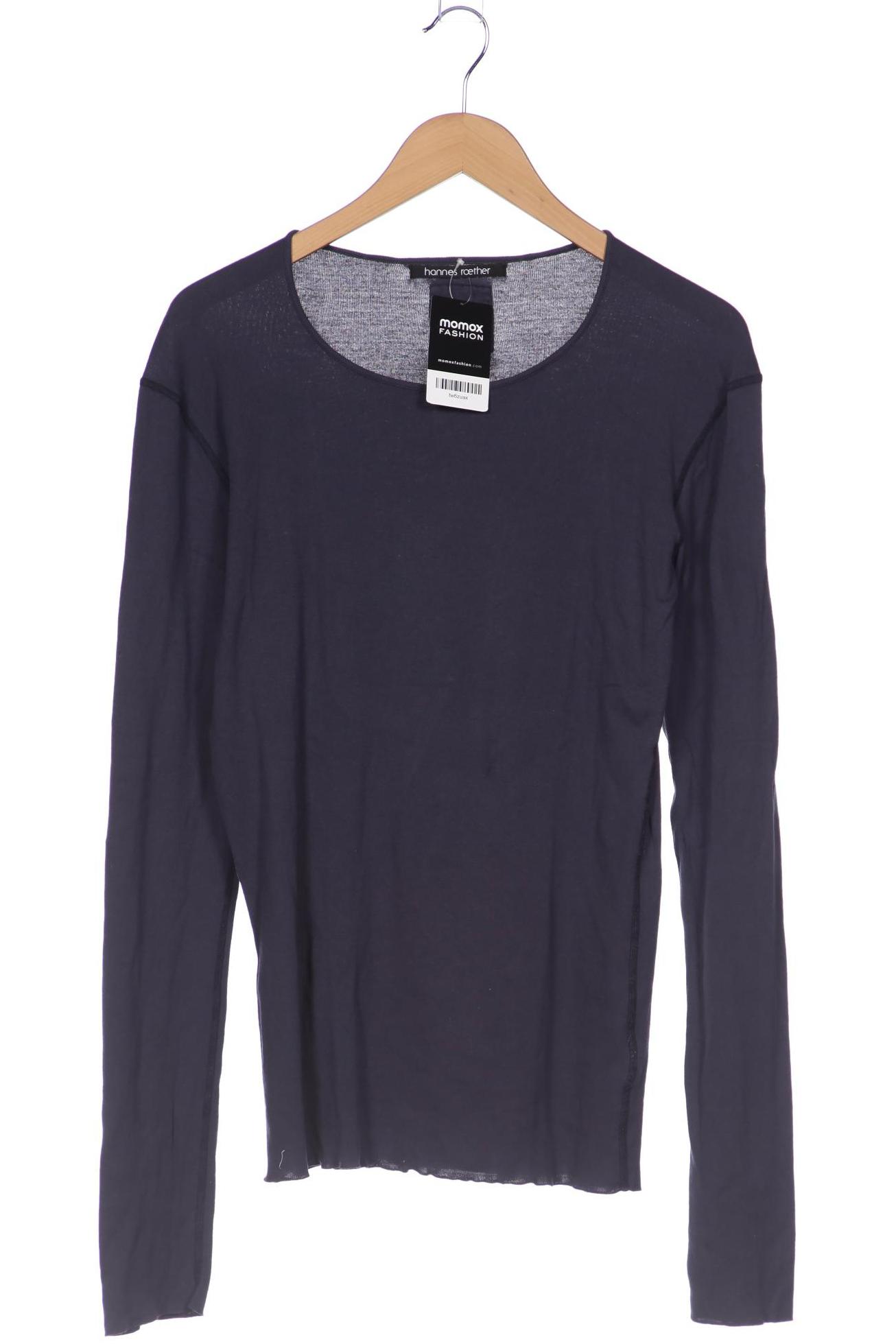 

hannes roether Herren Langarmshirt, flieder