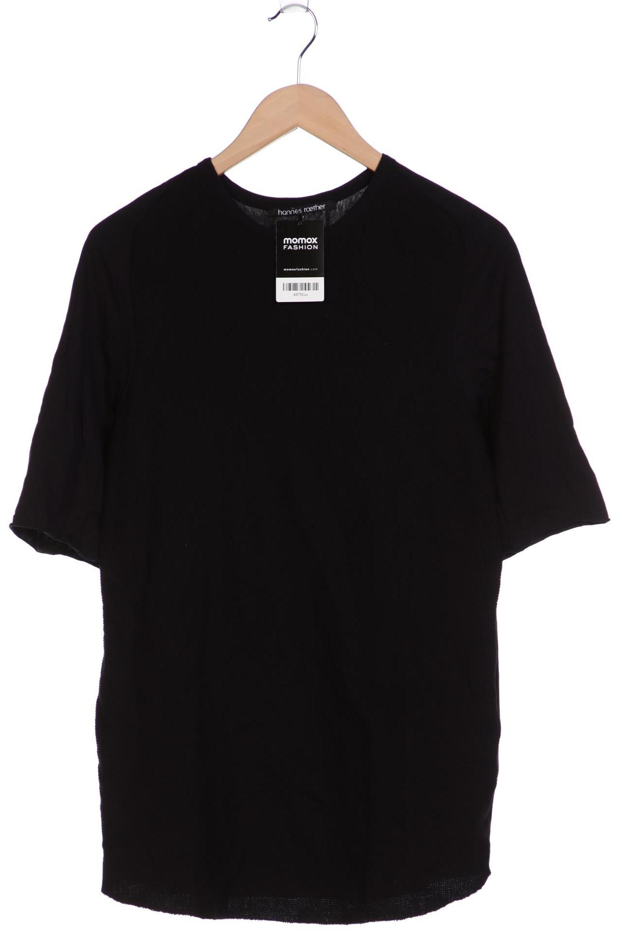 

hannes roether Herren T-Shirt, schwarz, Gr. 48