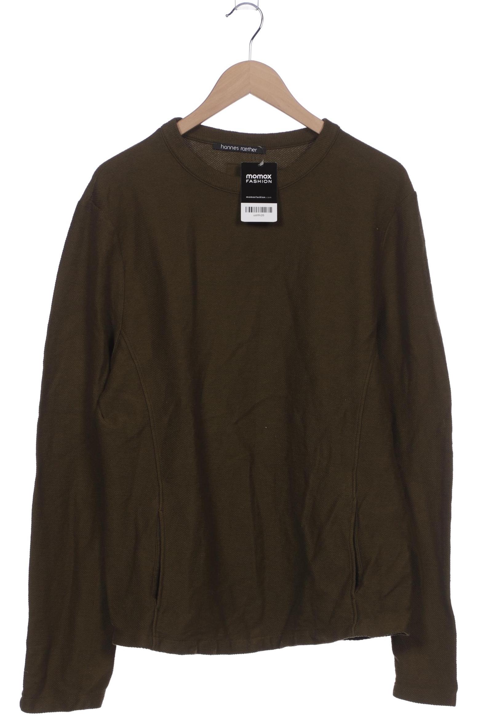 

hannes roether Herren Sweatshirt, grün, Gr. 52