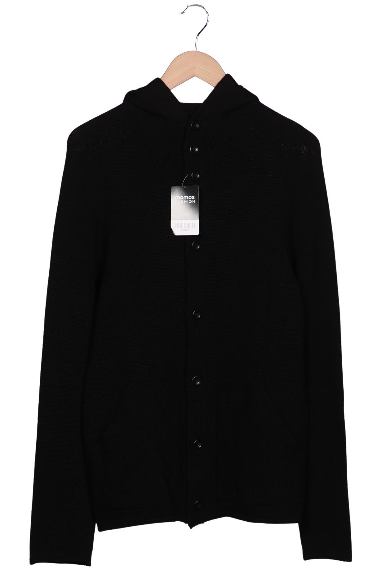 

hannes roether Herren Strickjacke, schwarz, Gr. 48