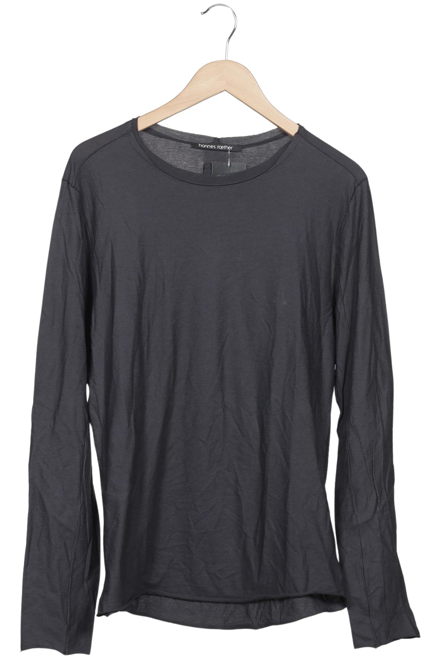 Thumbnail - hannes roether Herren Langarmshirt, grau, Gr. 52