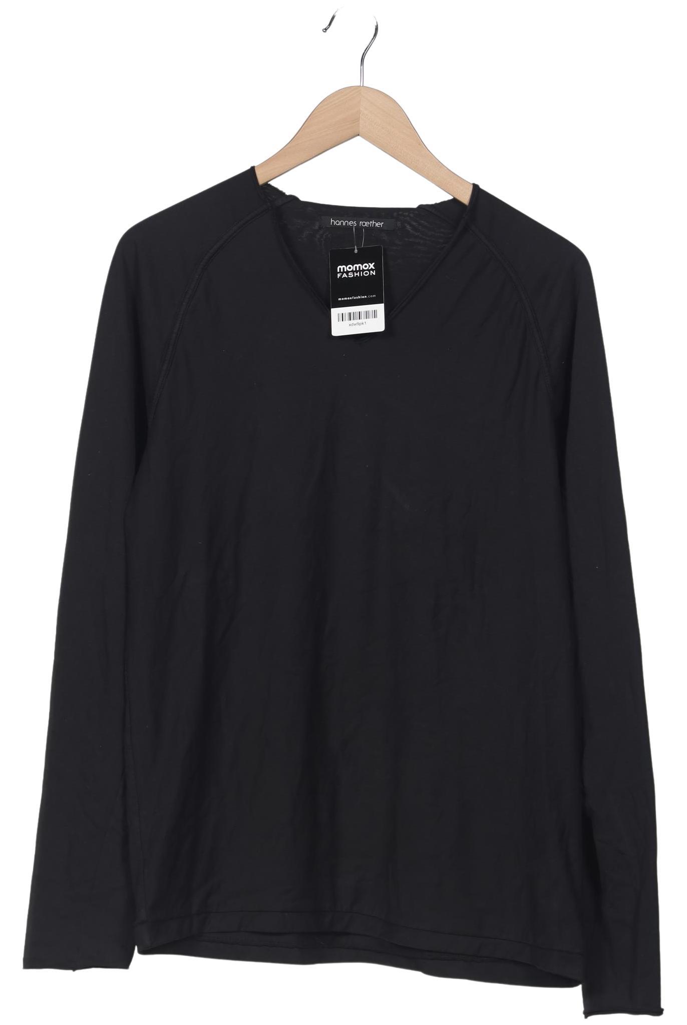 

hannes roether Herren Langarmshirt, schwarz, Gr. 52