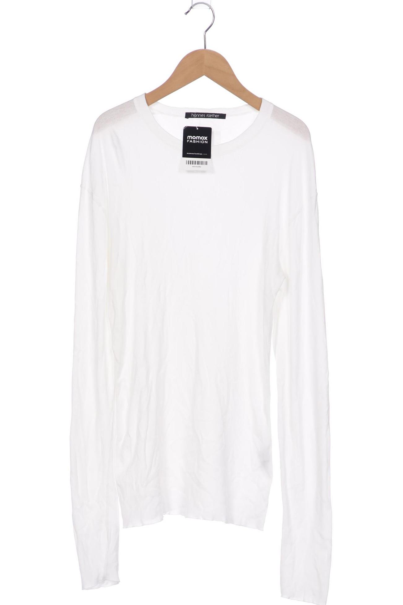 

hannes roether Herren Langarmshirt, weiß, Gr. 48