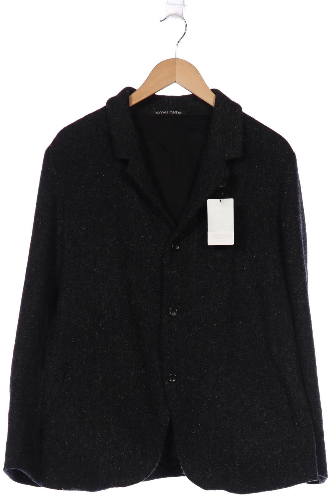 

hannes roether Herren Jacke, schwarz, Gr. 48