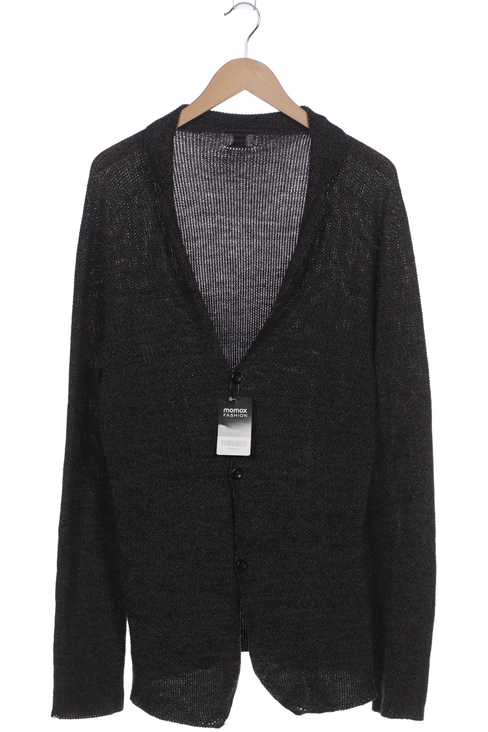 

hannes roether Herren Strickjacke, grau, Gr. 48