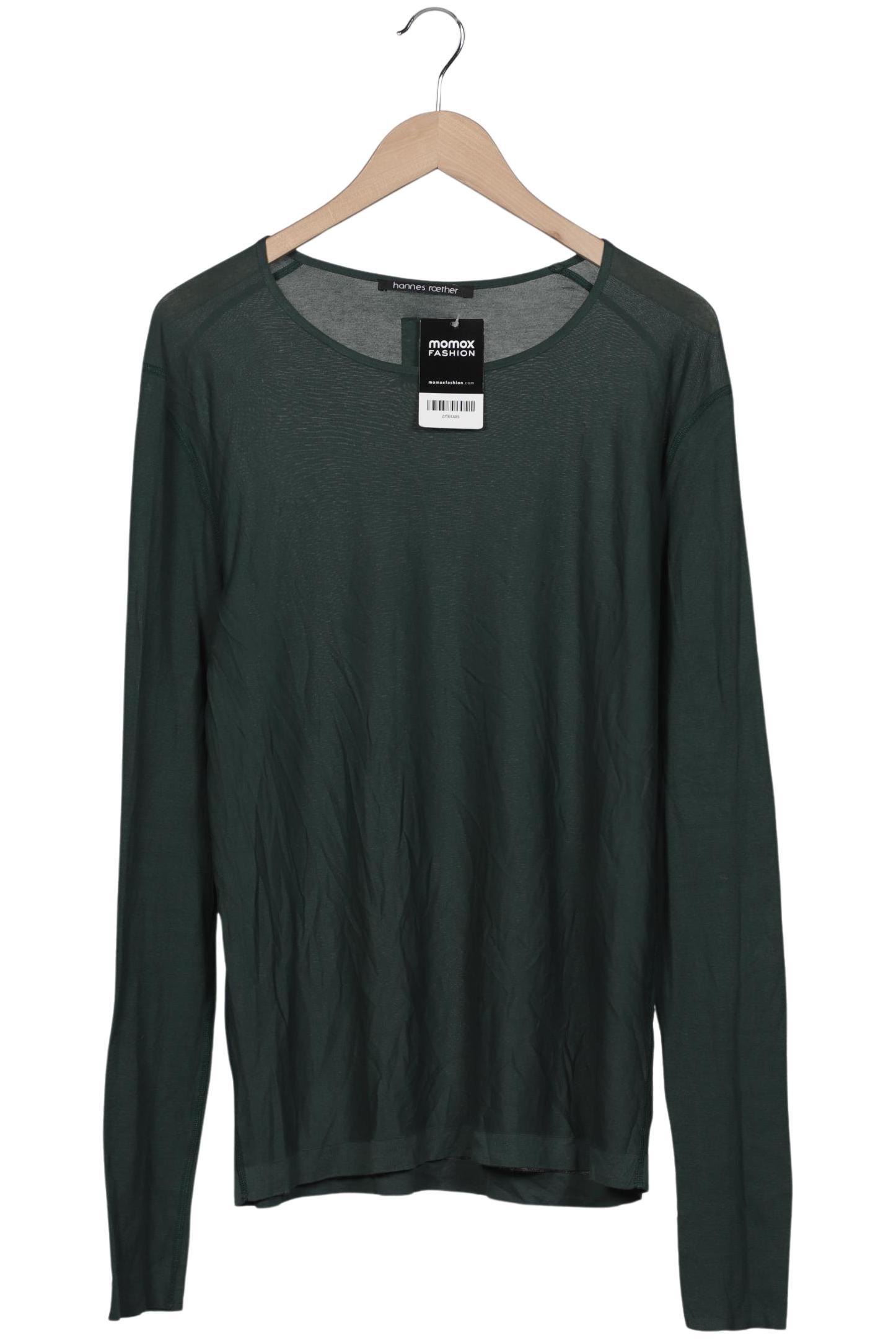 

hannes roether Herren Langarmshirt, grün, Gr. 52