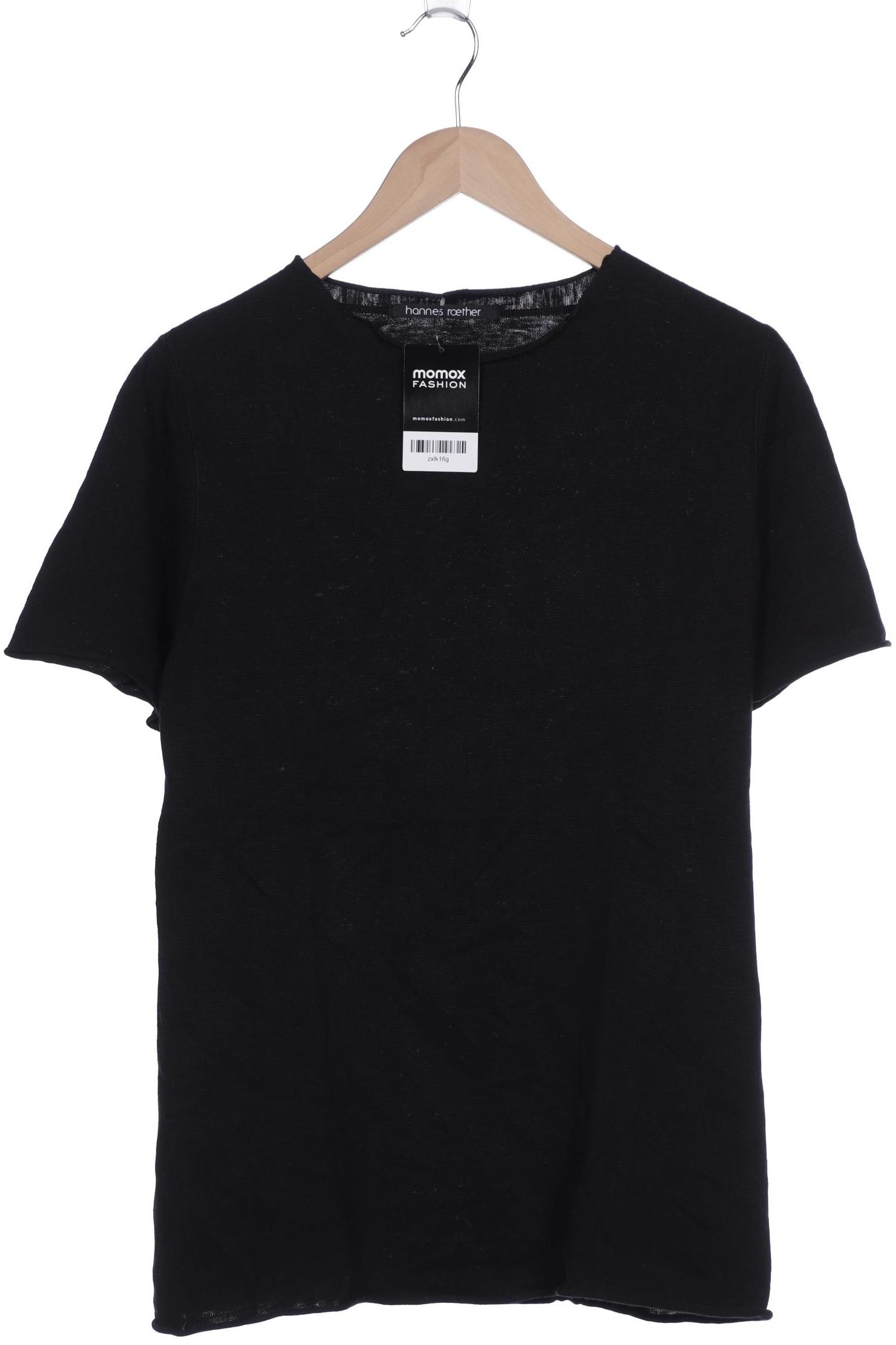 

hannes roether Herren T-Shirt, schwarz
