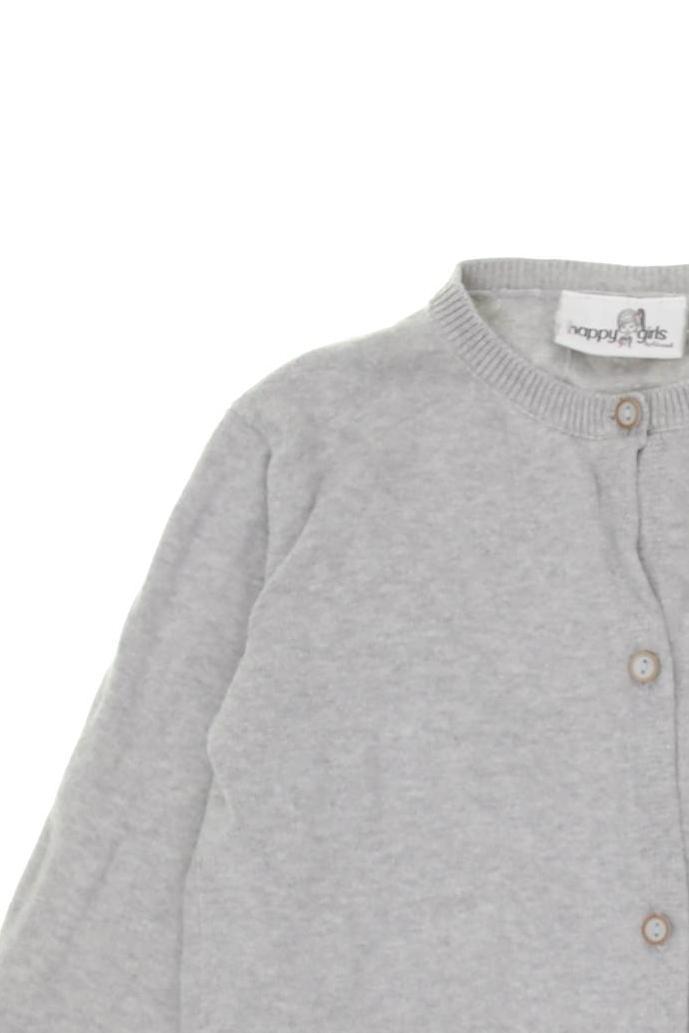 Thumbnail - Happy Girls Mädchen Strickjacke, grau, Gr. 140