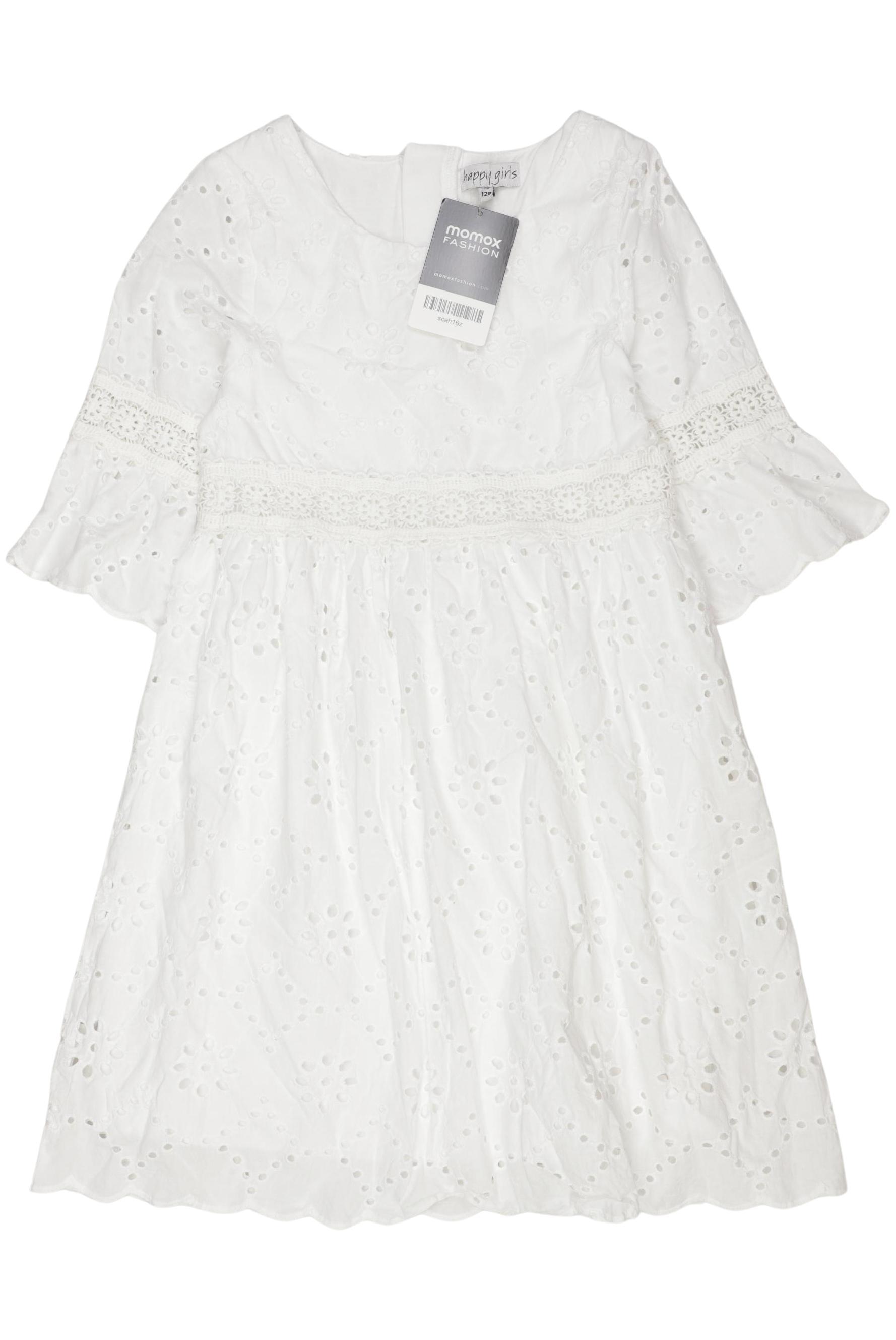 

Happy Girls Mädchen Kleid, weiß, Gr. 128