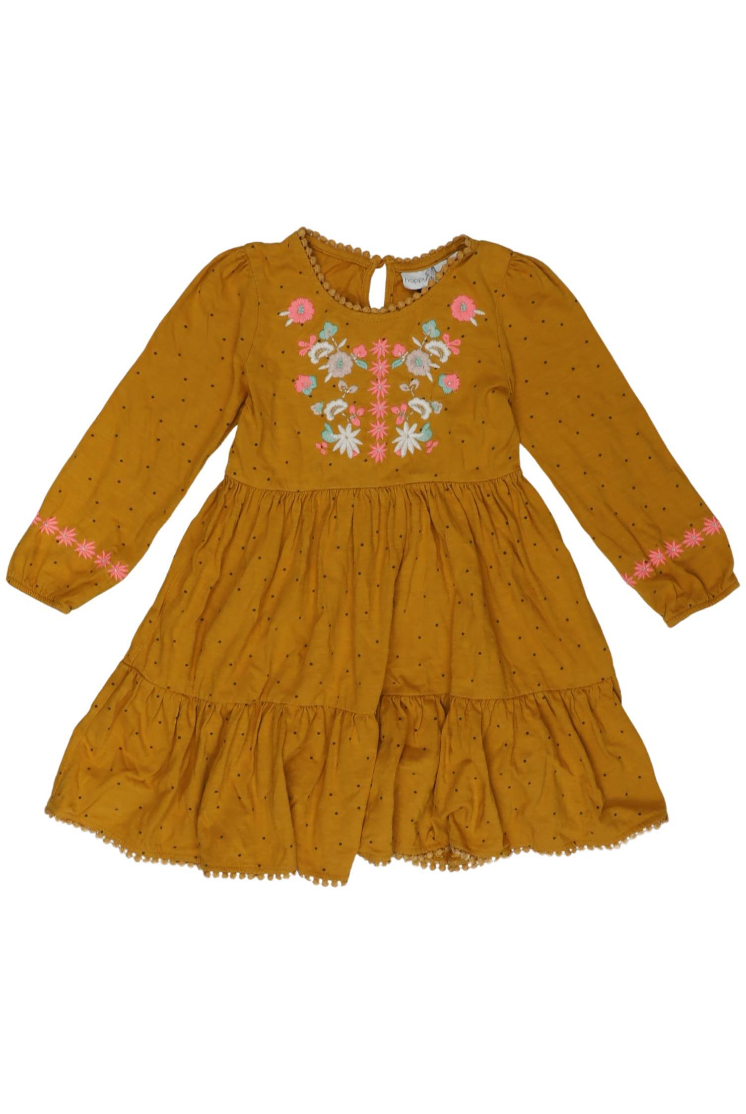 

Happy Girls Mädchen Kleid, braun, Gr. 110