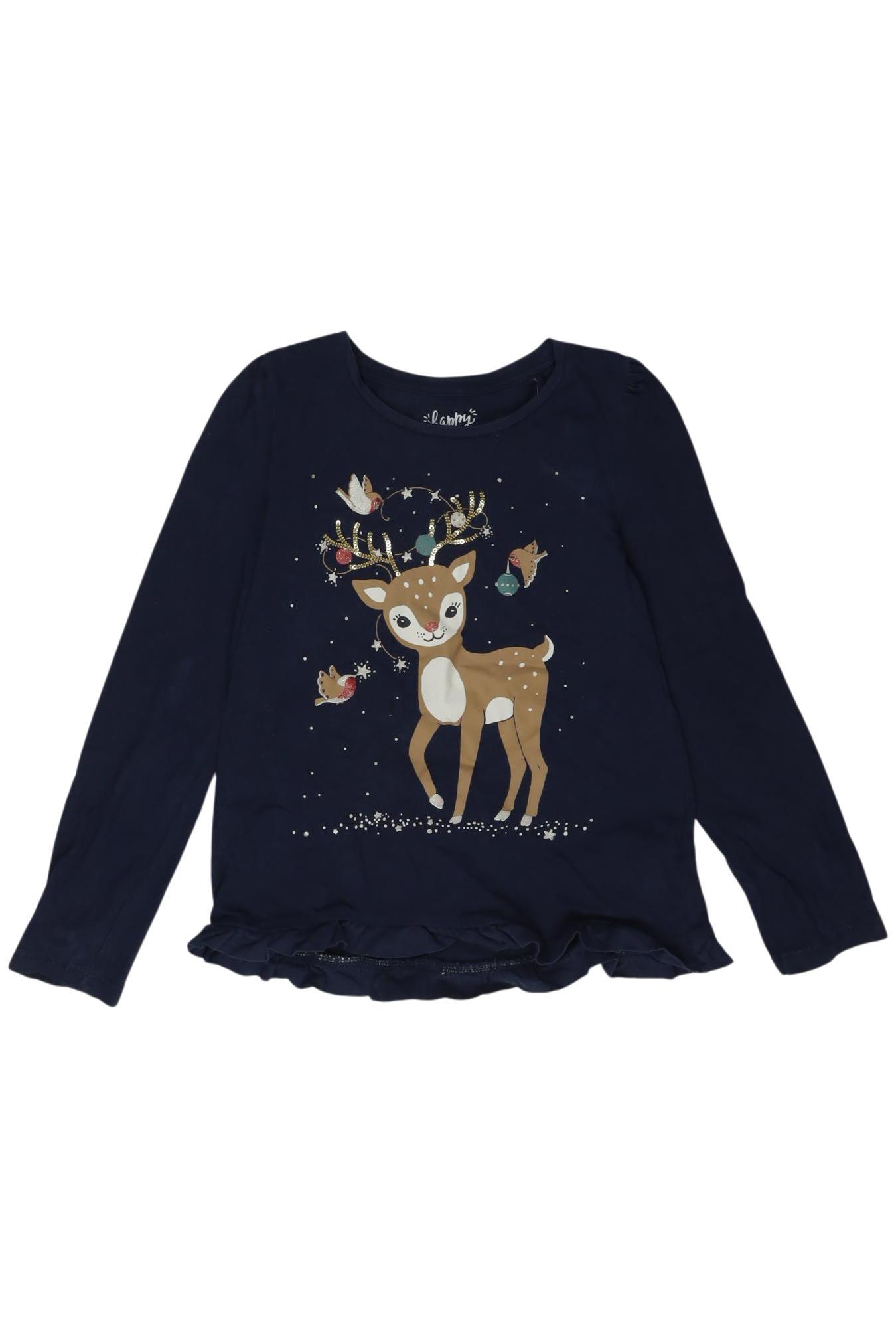 

Happy Girls Mädchen Langarmshirt, marineblau, Gr. 128