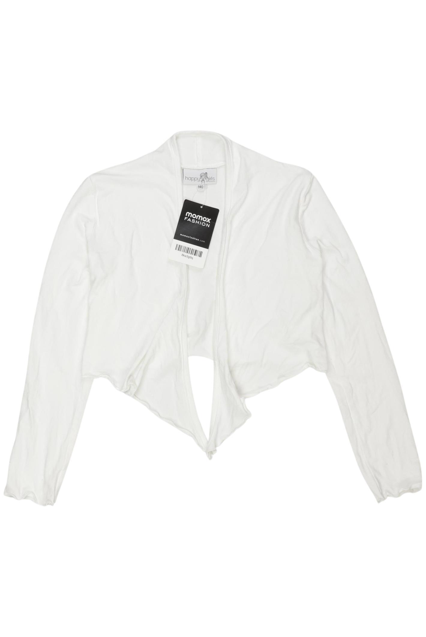 

Happy Girls Mädchen Strickjacke, weiß, Gr. 140