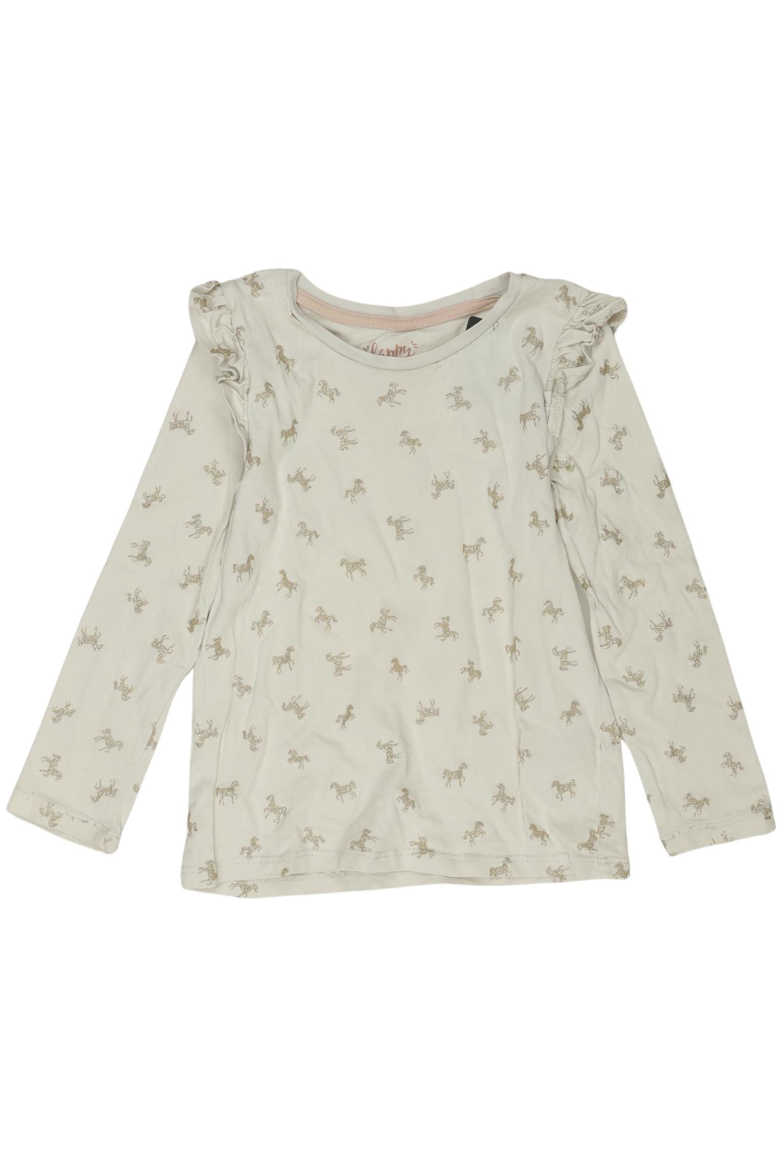 

Happy Girls Mädchen Langarmshirt, beige, Gr. 110