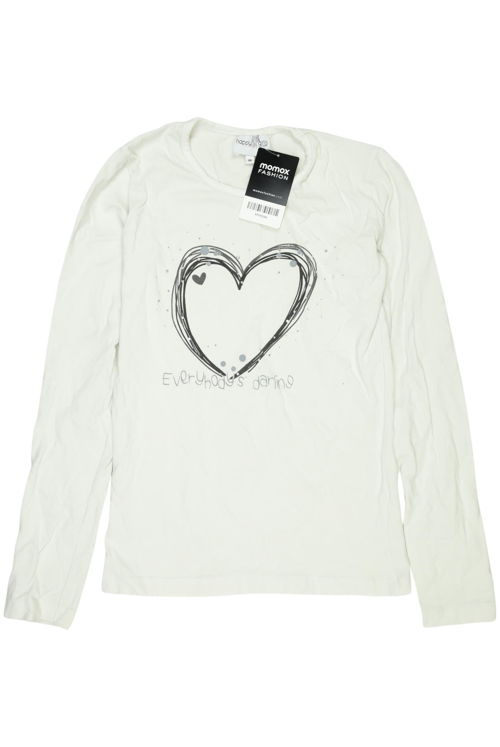 

Happy Girls Damen Langarmshirt, weiß, Gr. 158