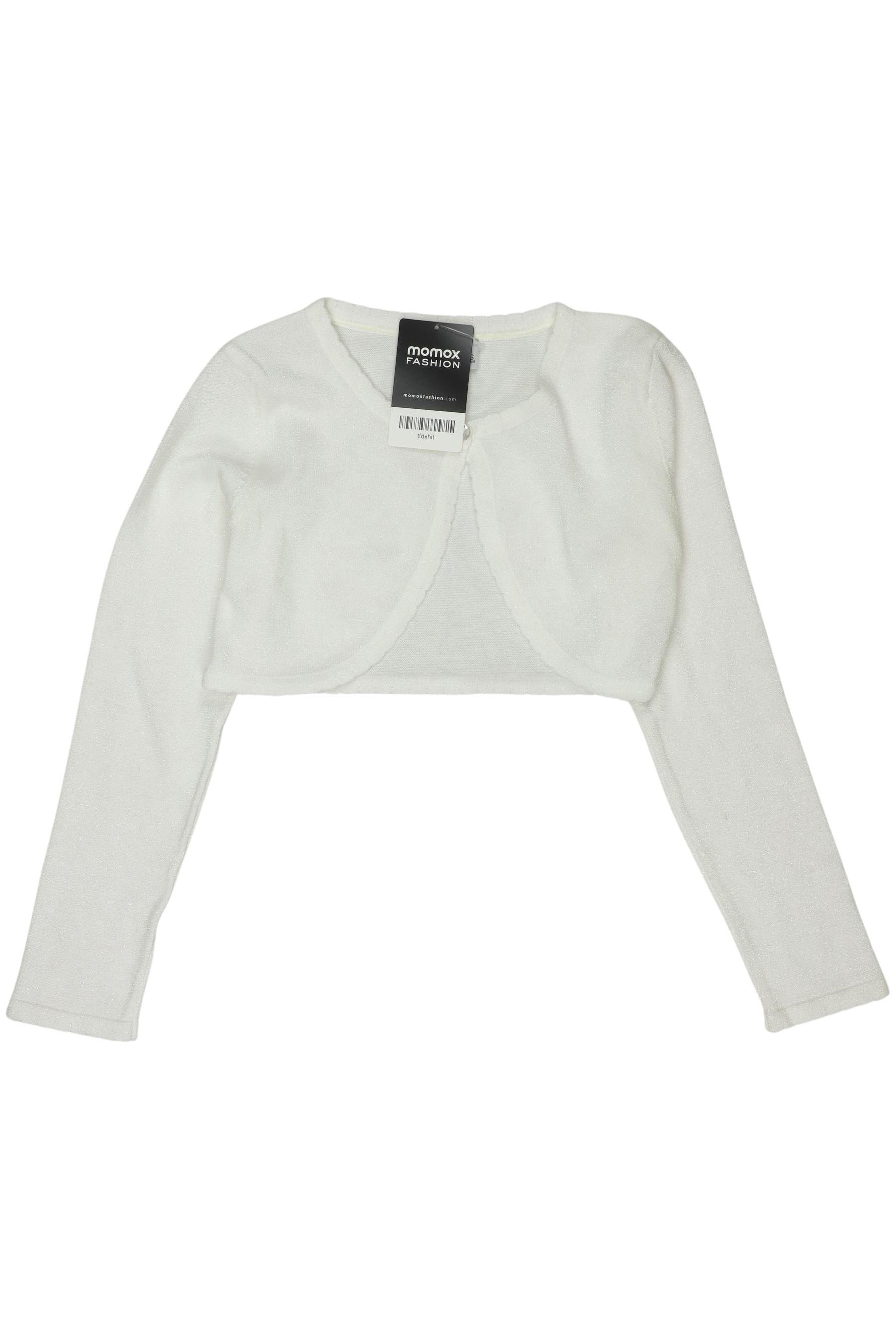 

Happy Girls Mädchen Strickjacke, weiß, Gr. 140