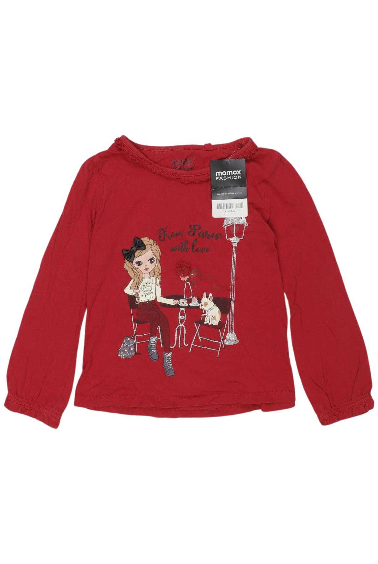 

Happy Girls Mädchen Langarmshirt, rot, Gr. 122