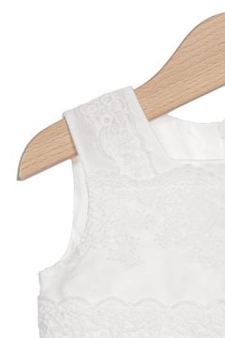 Thumbnail - Happy Girls Mädchen Kleid, weiß, Gr. 68