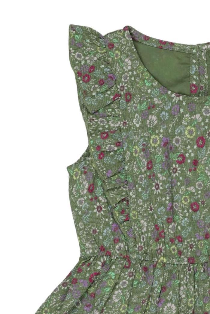 Thumbnail - Happy Girls Mädchen Kleid, grün, Gr. 116