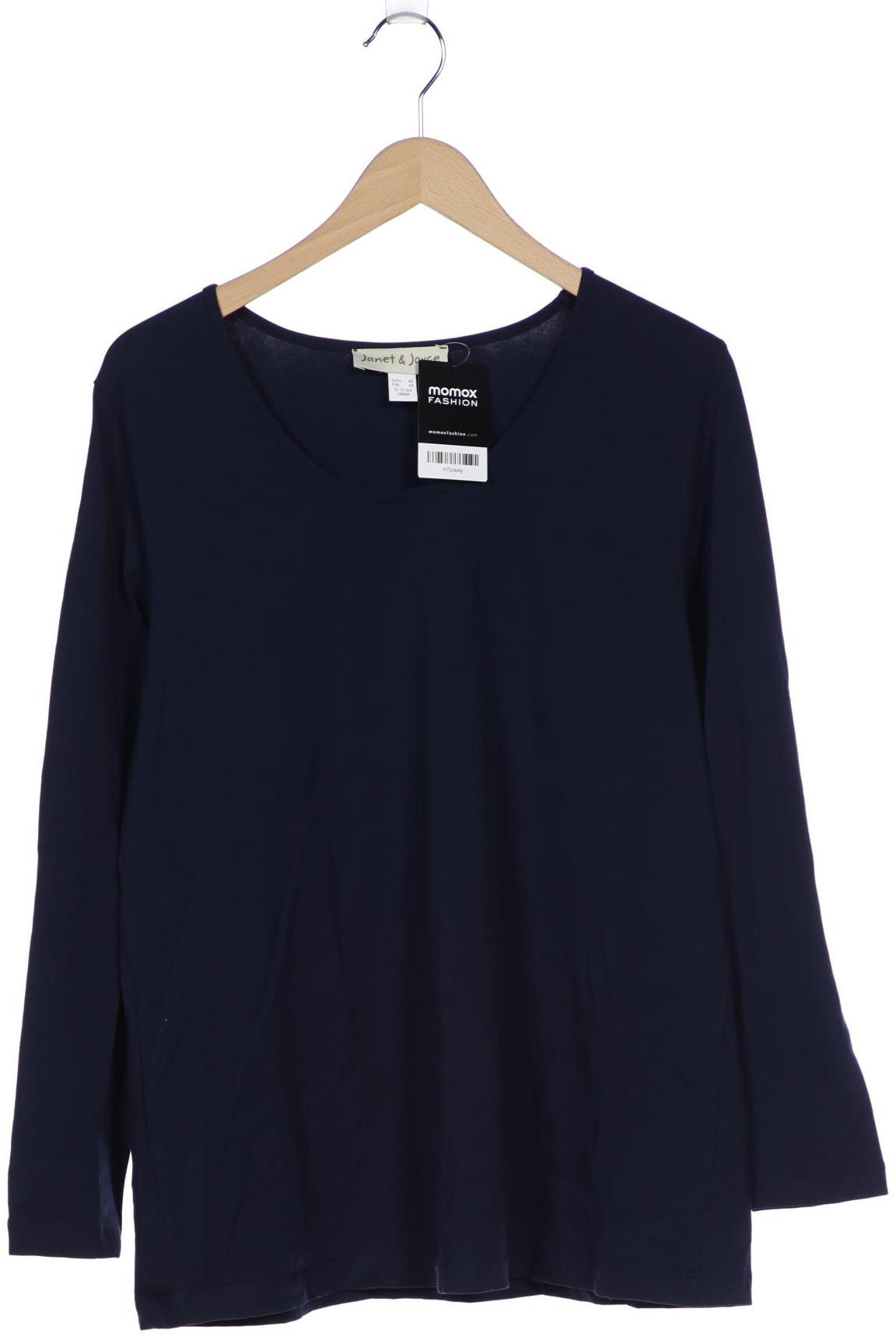 

Happy Size Damen Langarmshirt, marineblau