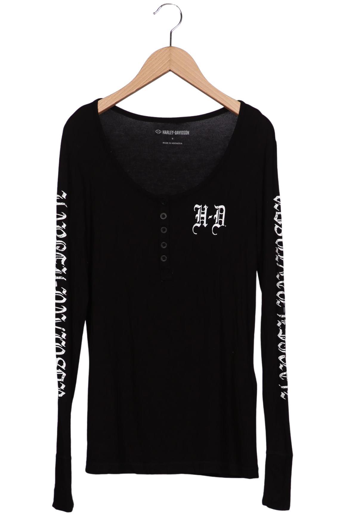 

Harley Davidson Damen Langarmshirt, schwarz, Gr. 36