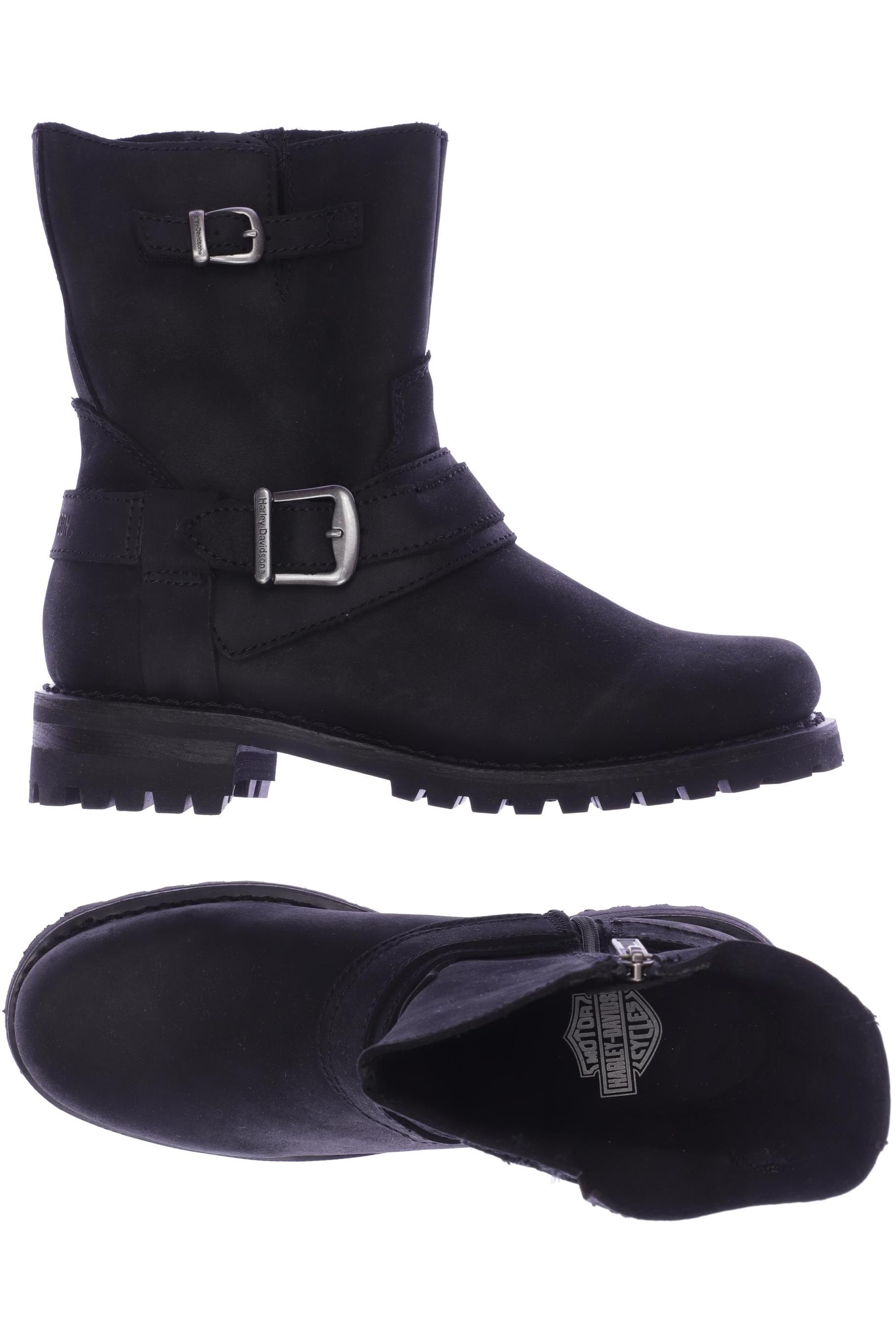 

Harley Davidson Damen Stiefelette, schwarz, Gr. 40