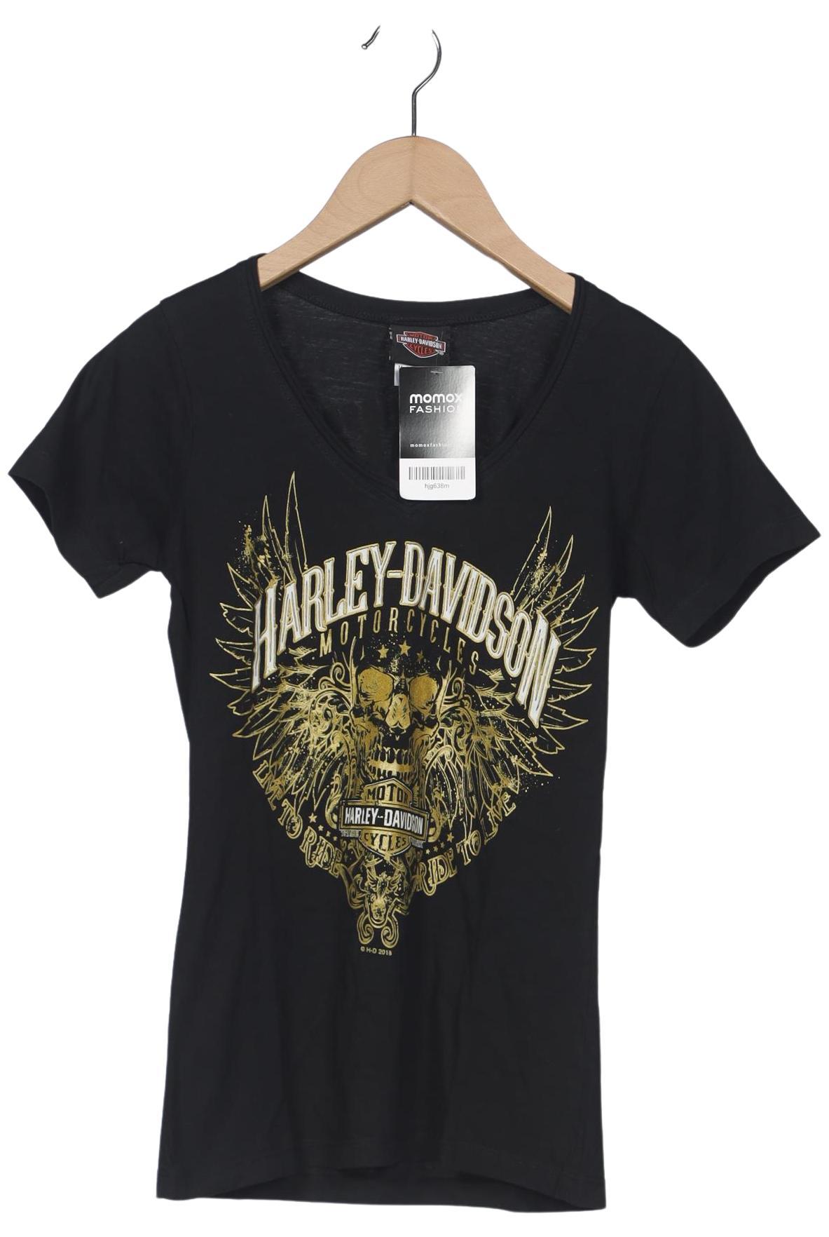 

Harley Davidson Damen T-Shirt, schwarz, Gr. 34