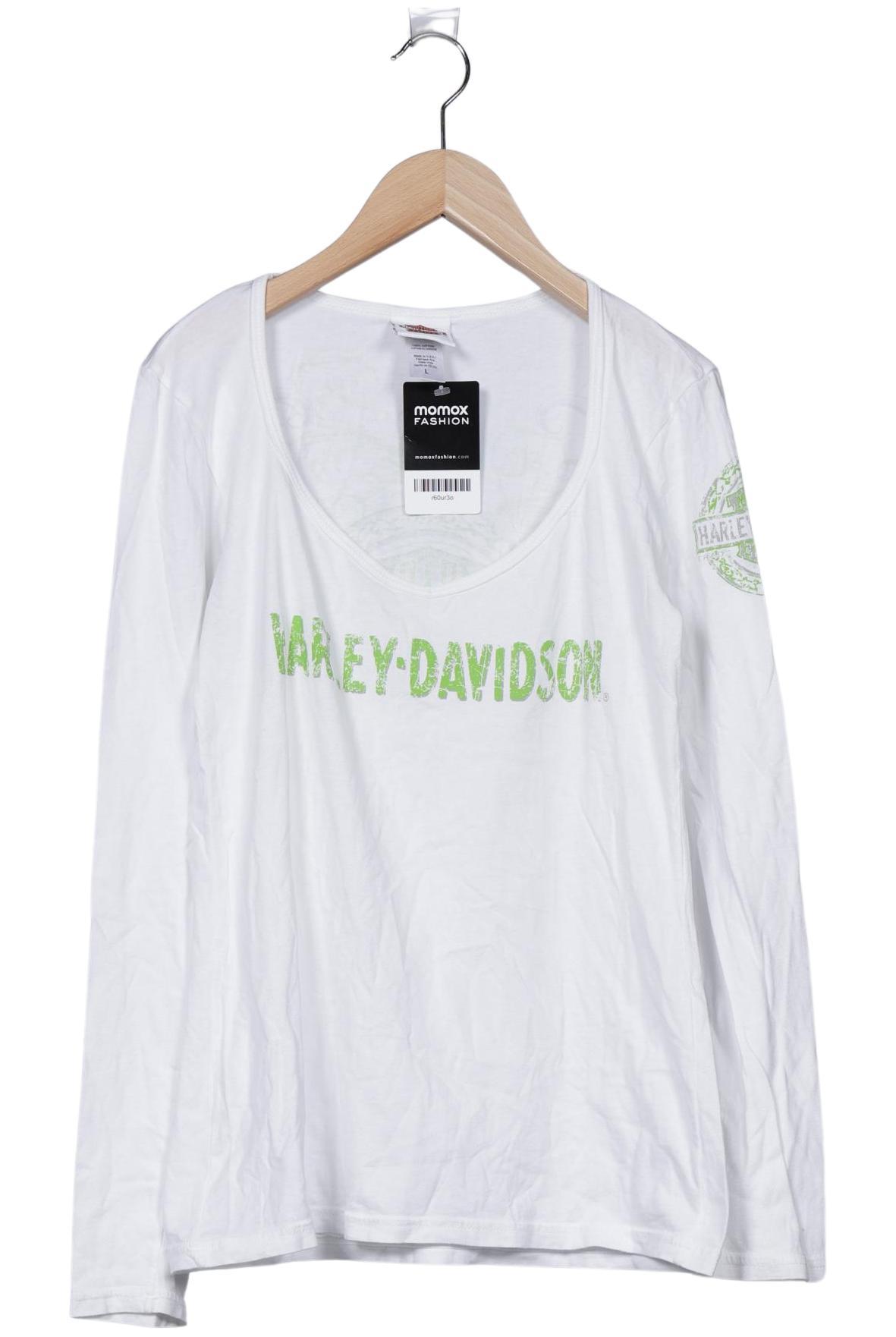 

Harley Davidson Damen Langarmshirt, weiß, Gr. 42