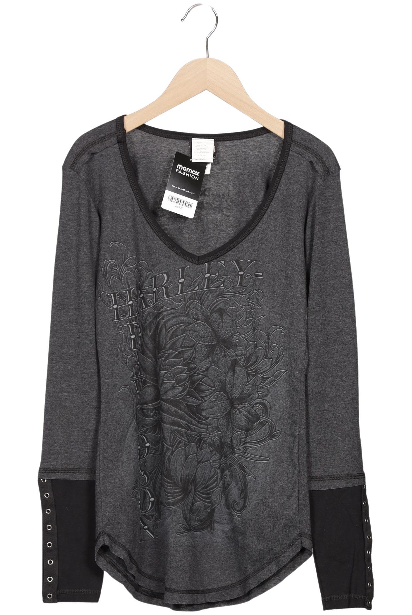 

Harley Davidson Damen Langarmshirt, grau, Gr. 38