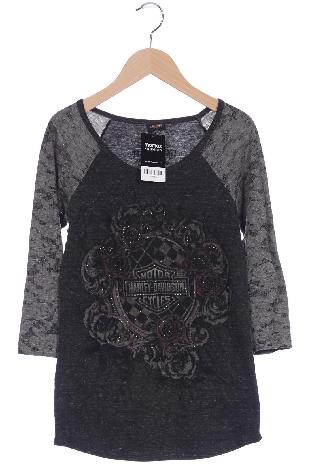 

Harley Davidson Damen Langarmshirt, grau, Gr. 34