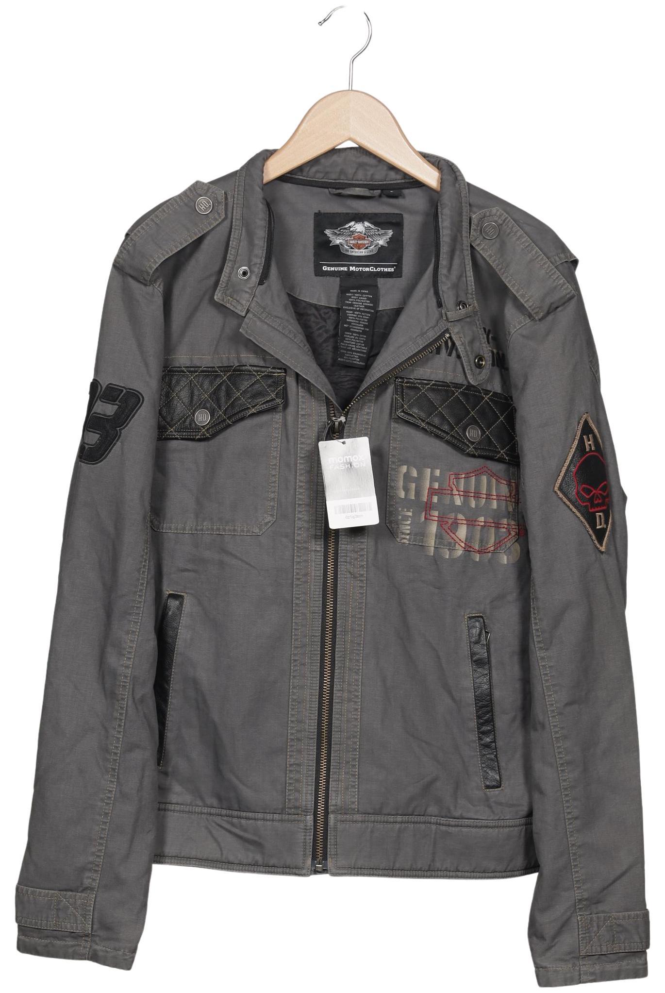 

Harley Davidson Herren Jacke, grau, Gr. 52