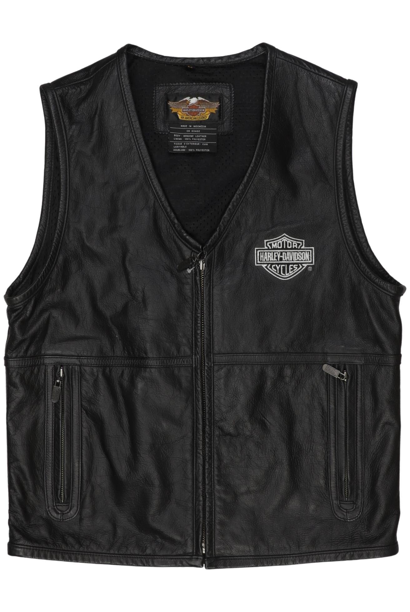 

Harley Davidson Herren Weste, schwarz, Gr. 48