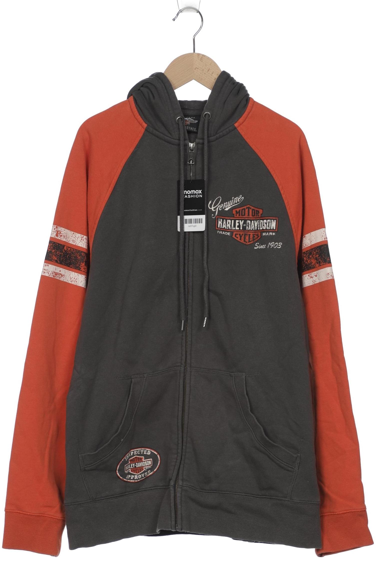 

Harley Davidson Herren Kapuzenpullover, grau, Gr. 48