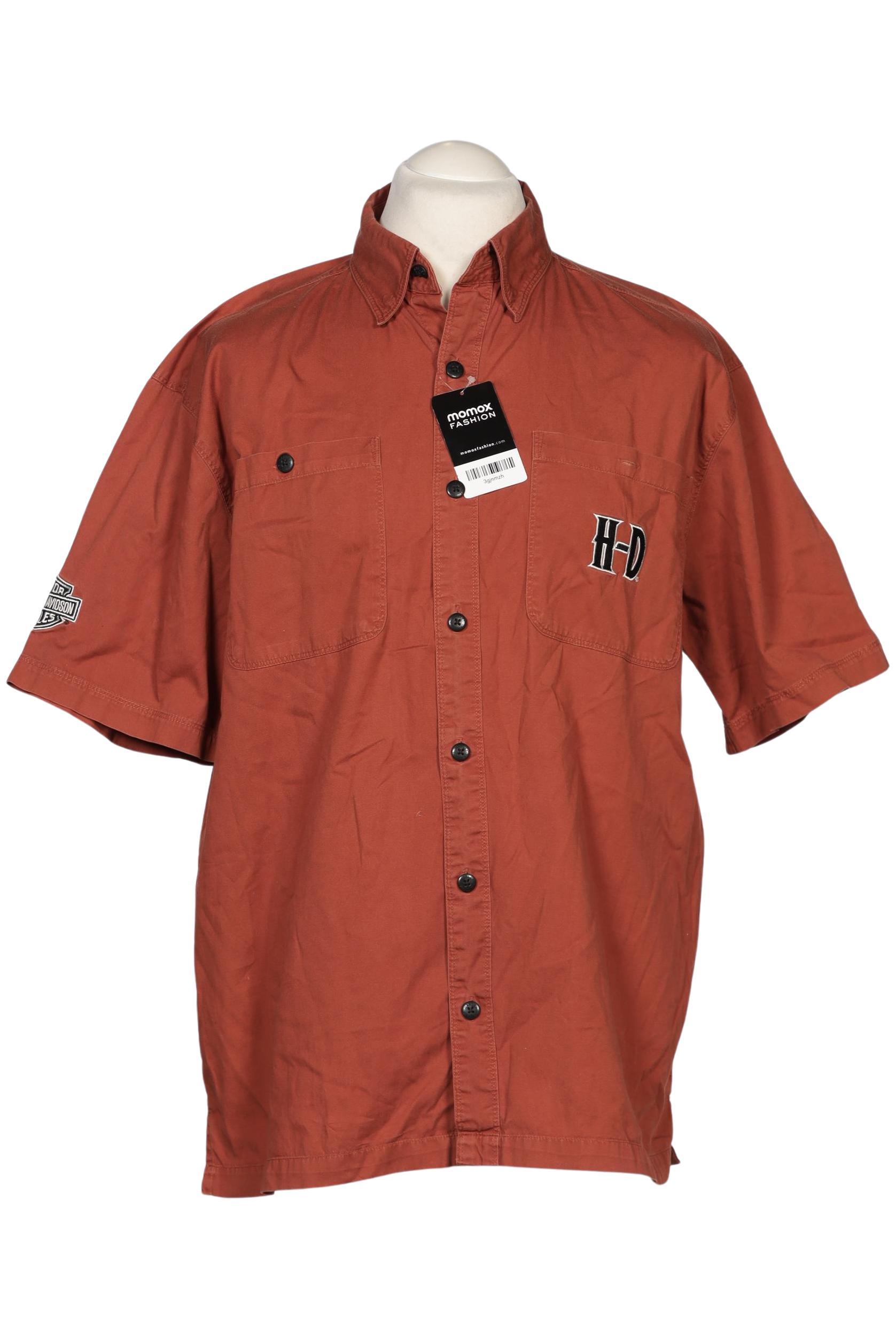 

Harley Davidson Herren Hemd, braun, Gr. 52