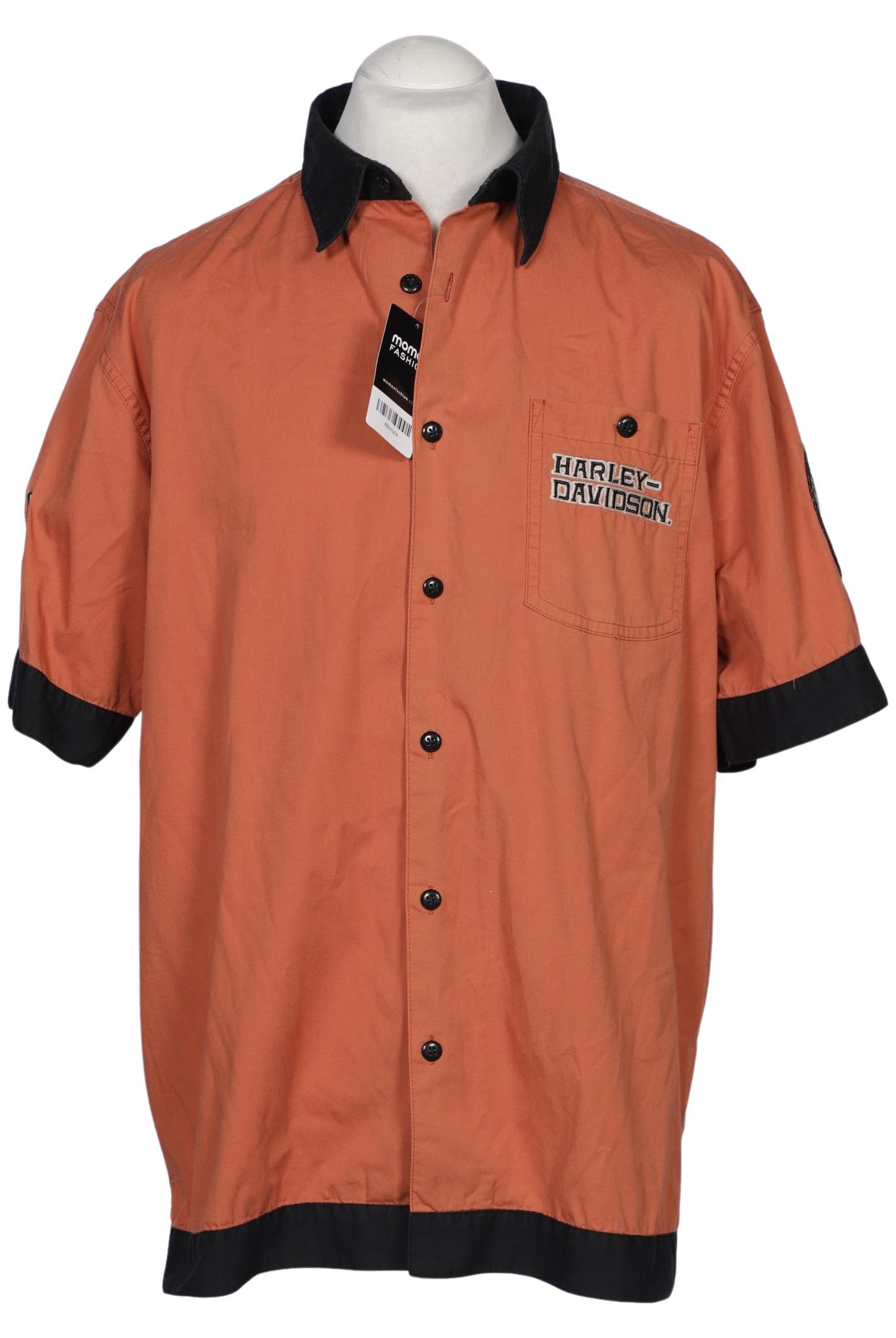 

Harley Davidson Herren Hemd, orange, Gr. 52