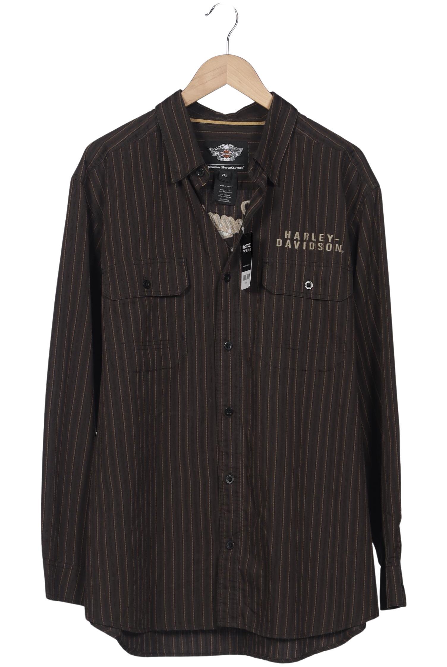 

Harley Davidson Herren Hemd, braun, Gr. 56
