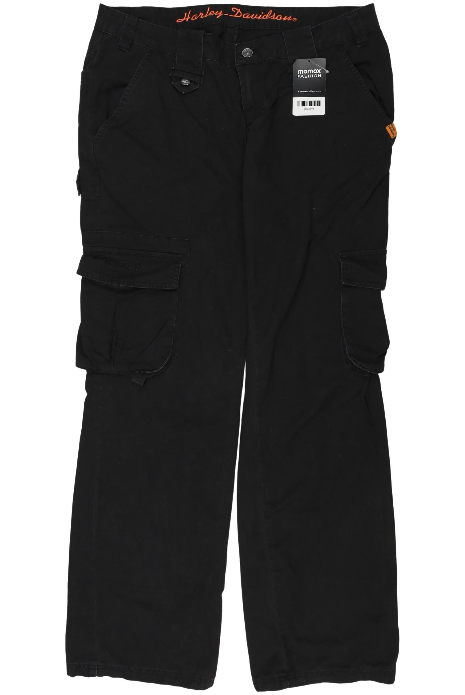 

Harley Davidson Herren Stoffhose, schwarz, Gr. 33