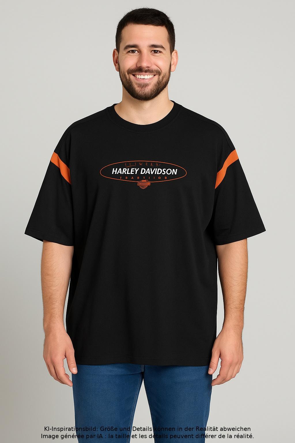 

Harley Davidson Herren T-Shirt, schwarz, Gr. 56