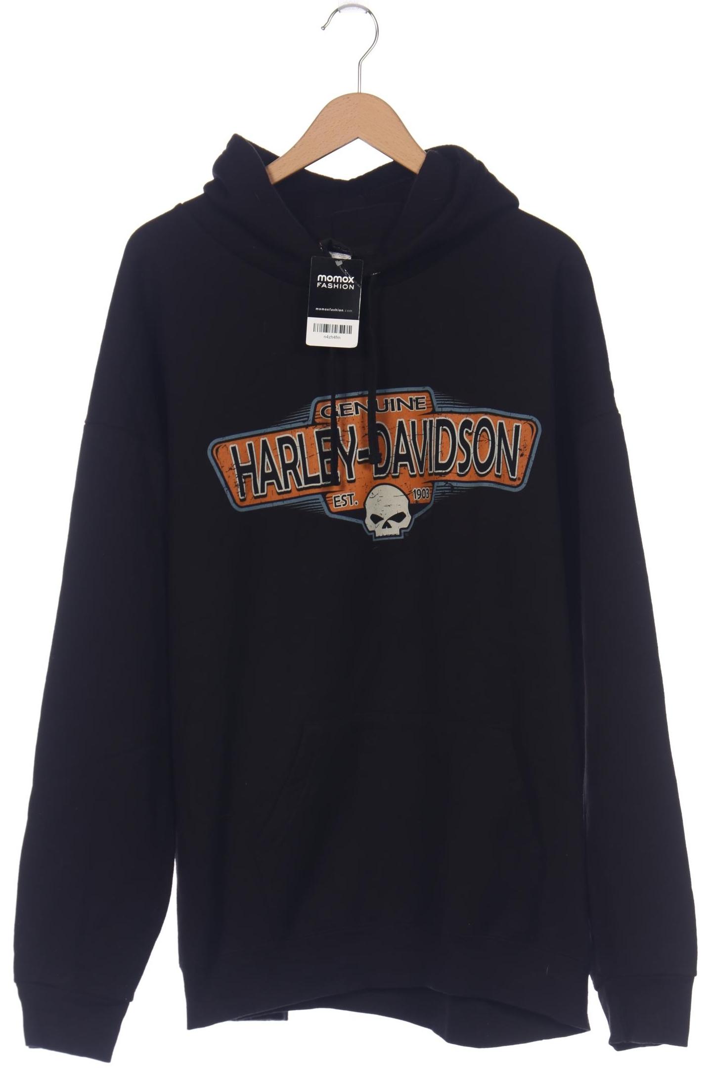 

Harley Davidson Herren Kapuzenpullover, schwarz, Gr. 56