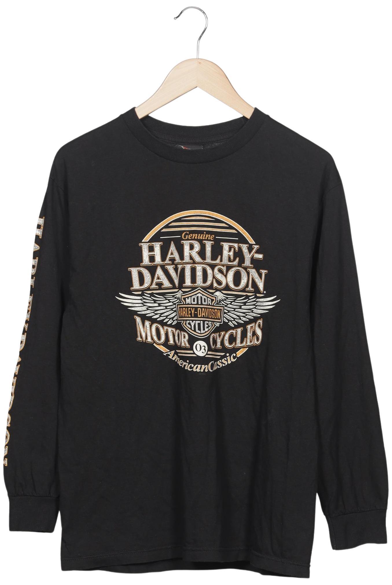 

Harley Davidson Herren Langarmshirt, schwarz, Gr. 48