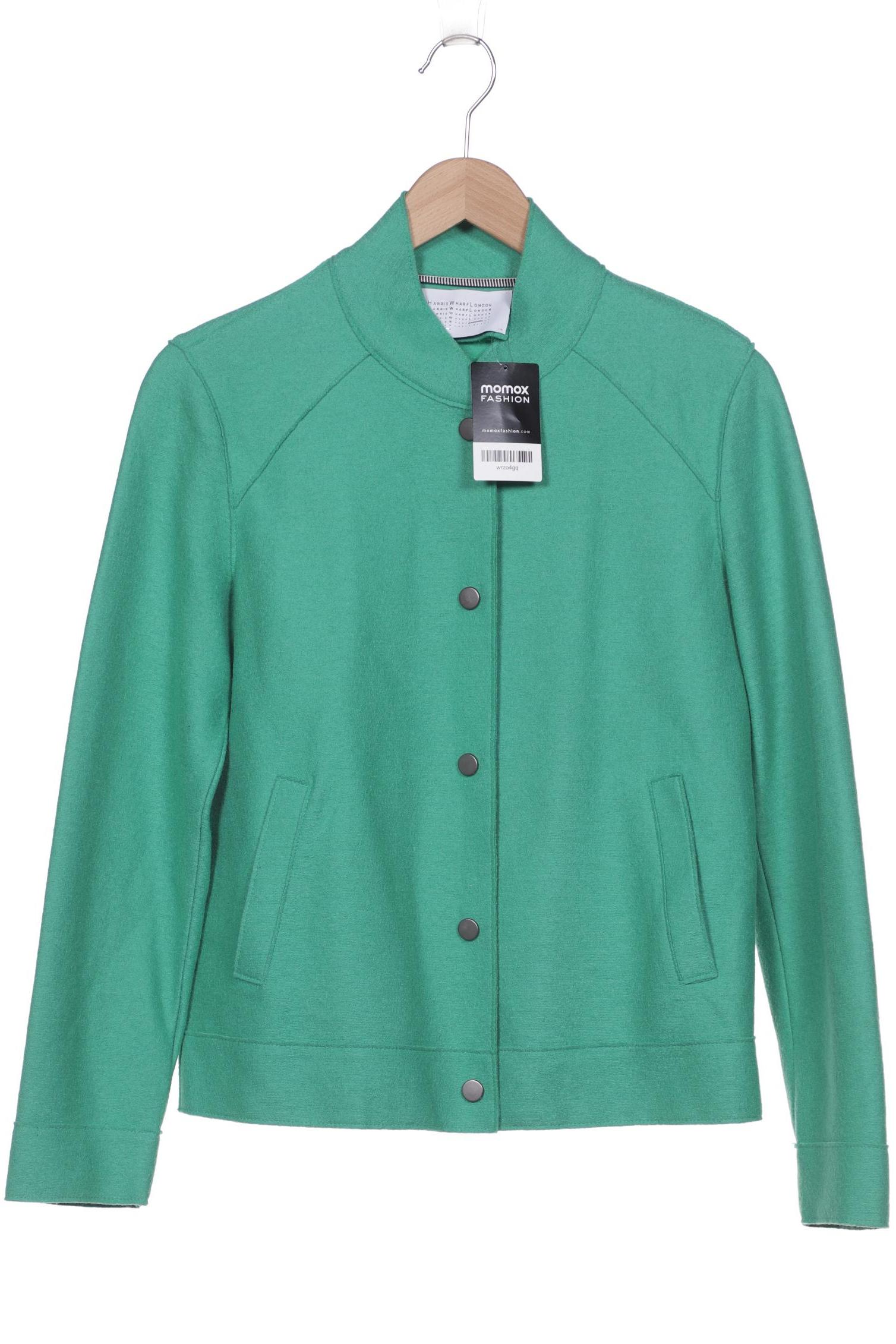 

Harris Wharf London Damen Strickjacke, grün, Gr. 42