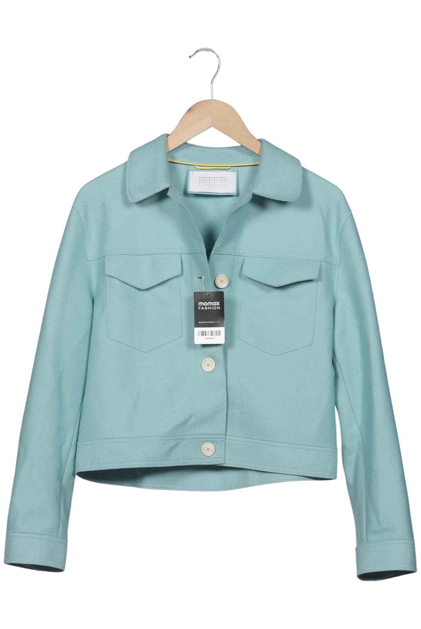 

Harris Wharf London Damen Jacke, hellblau, Gr. 46