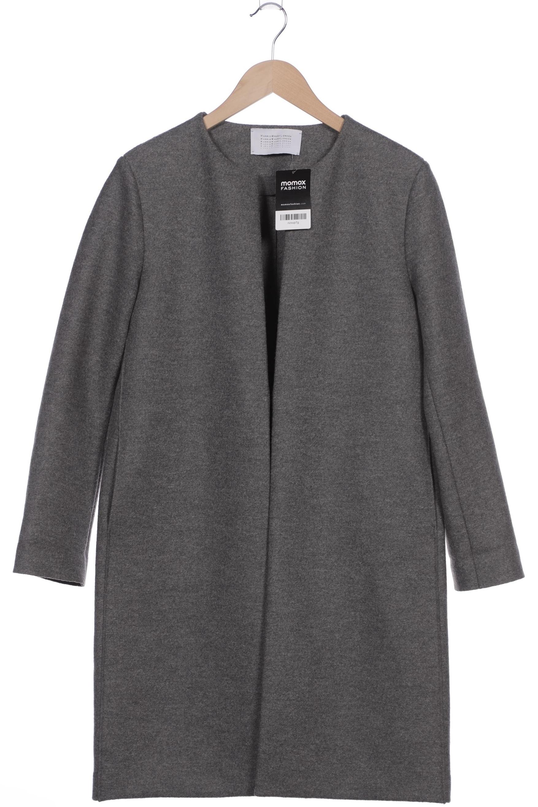 

Harris Wharf London Damen Mantel, grau, Gr. 44