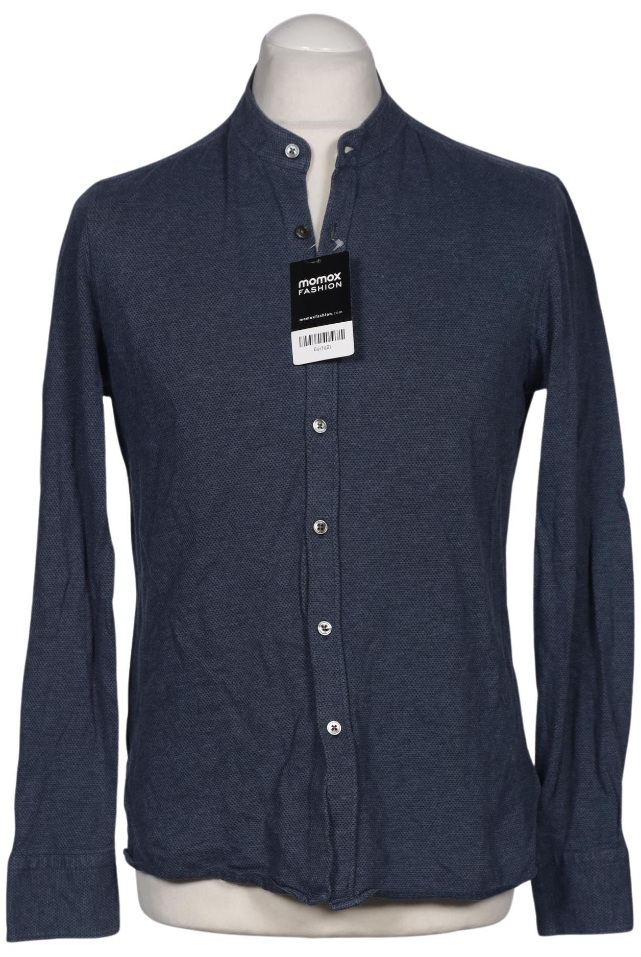 

Harris Wharf London Herren Hemd, blau, Gr. 48