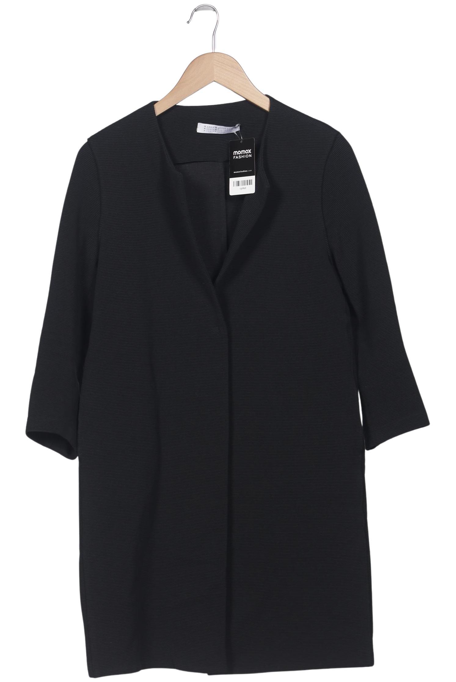 

Harris Wharf London Damen Mantel, schwarz, Gr. 48