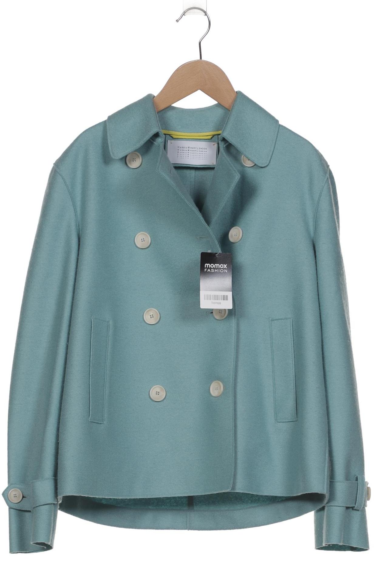 

Harris Wharf London Damen Jacke, türkis, Gr. 40