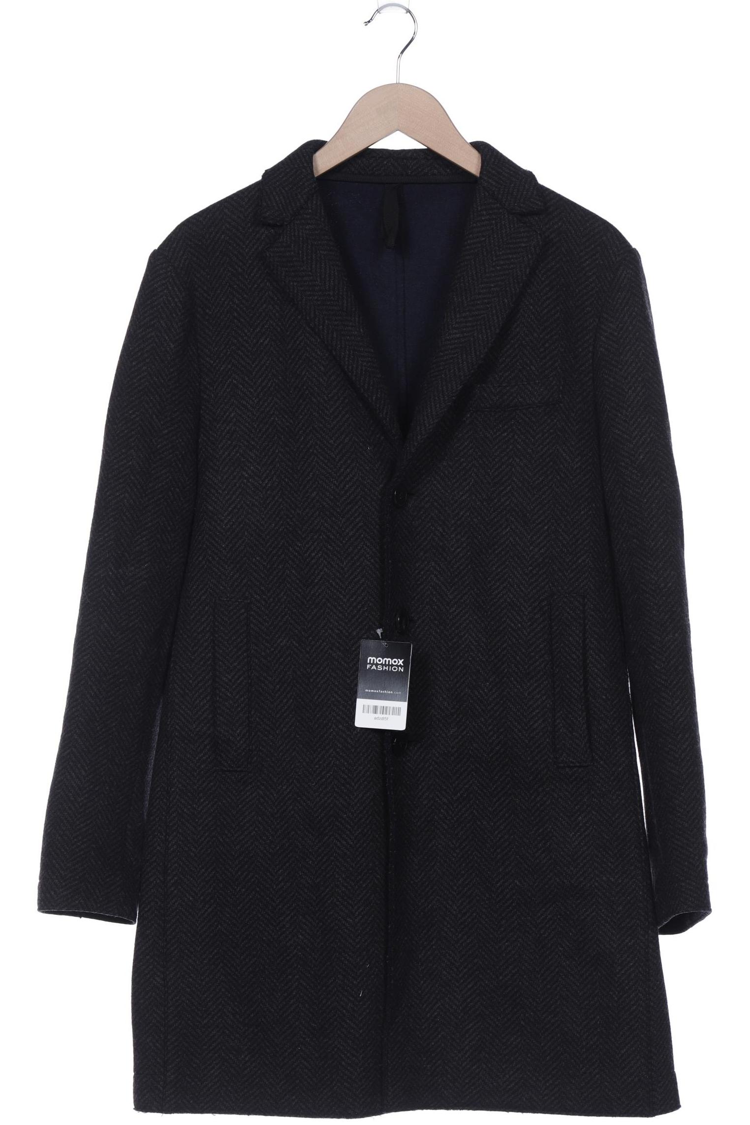 

Harris Wharf London Herren Mantel, grau, Gr. 52