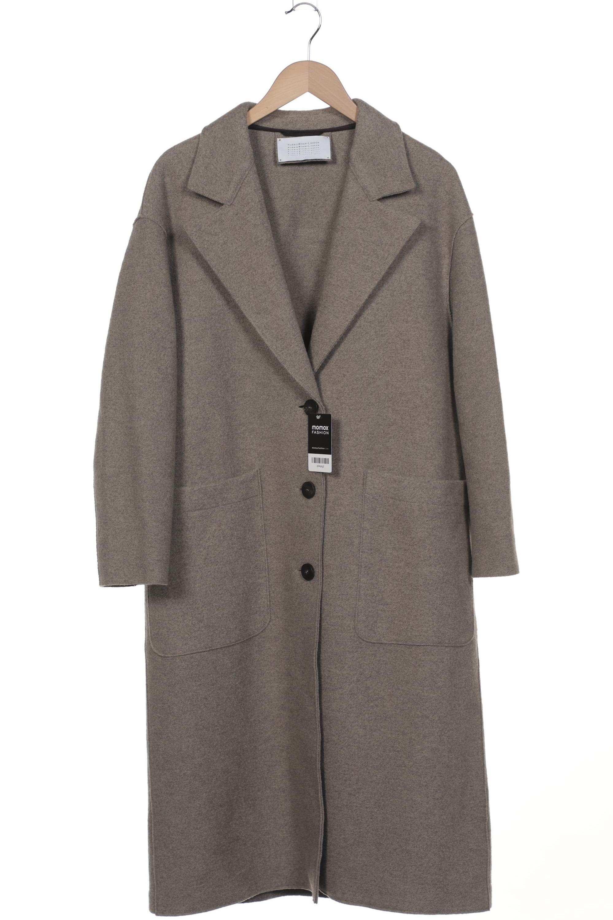 

Harris Wharf London Damen Mantel, grau, Gr. 44